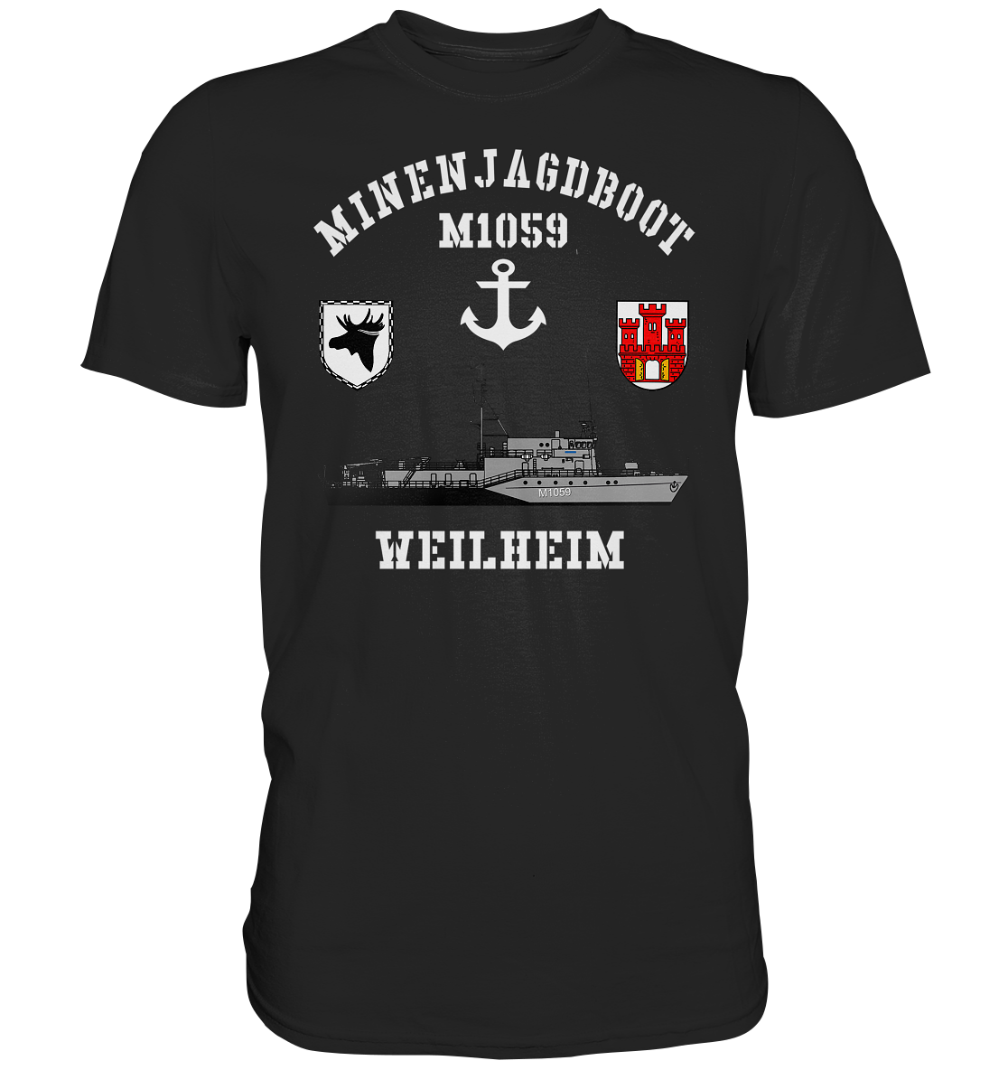 Mij.-Boot M1059 WEILHEIM Anker 3.MSG - Premium Shirt