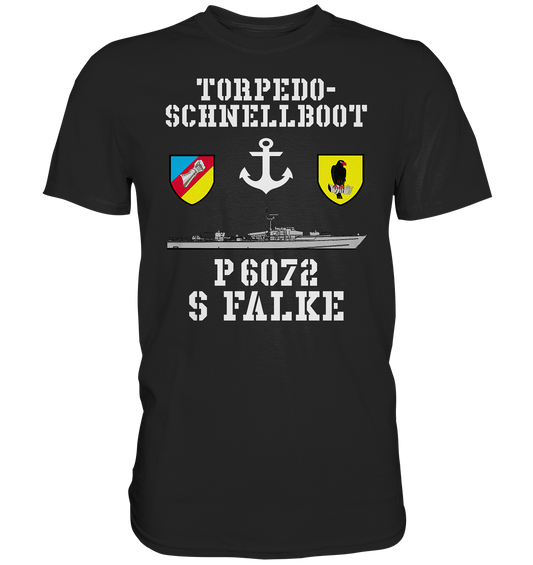 Torpedo-Schnellboot P6072 FALKE Anker - Premium Shirt