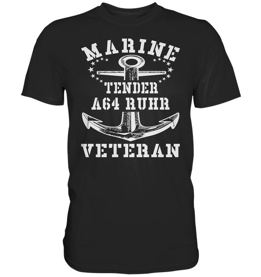 Tender A64 RUHR Marine Veteran - Premium Shirt