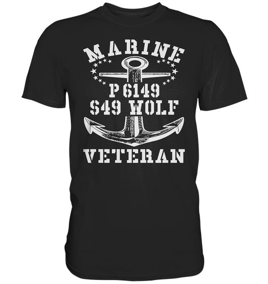 P6149 S49 WOLF Marine Veteran - Premium Shirt