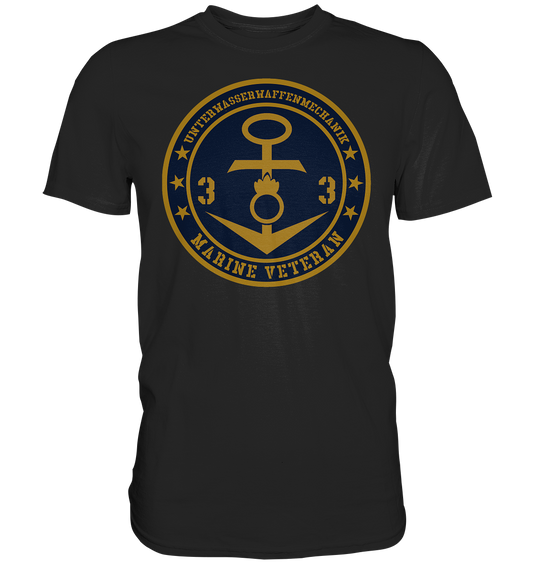 Marine Veteran 33er UNTERWASSERWAFFENMECHANIK - Premium Shirt