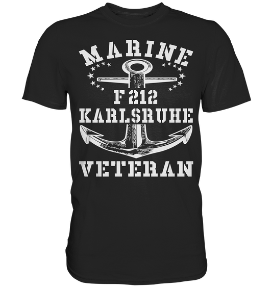 MV1 Fregatte F212 KARLSRUHE - Premium Shirt
