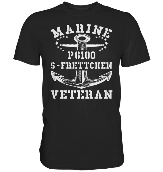 P6100 S-FRETTCHEN Marine Veteran - Premium Shirt