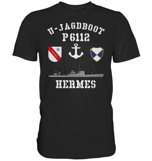 U-Jagdboot P6112 HERMES Anker - Premium Shirt