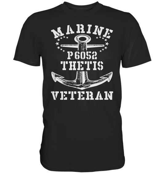 U-Jagdboot P6052 THETIS Marine Veteran - Premium Shirt