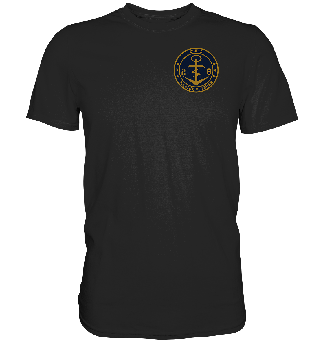 Marine Veteran 28er ELOKA Brustlogo - Premium Shirt