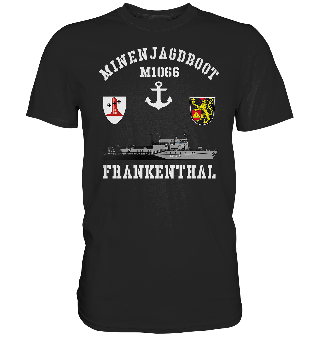 Mij.-Boot M1066 FRANKENTHAL Anker 1.MSG - Premium Shirt