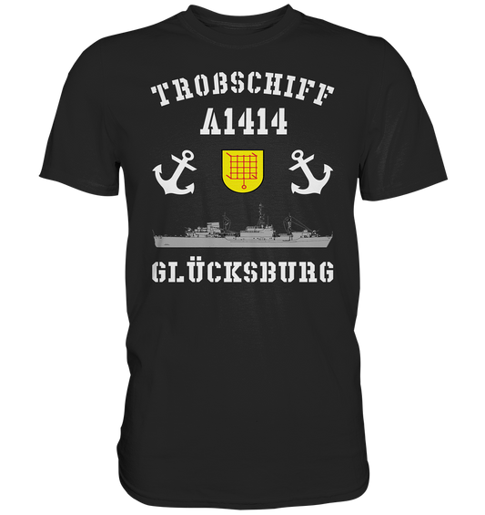 Troßschiff A1414 GLÜCKSBURG - Premium Shirt