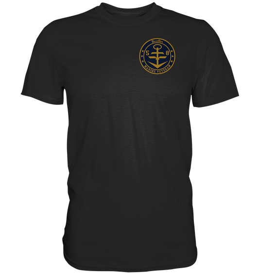 Marine Veteran 56er FLUGAUSRÜSTUNG Brustlogo - Premium Shirt