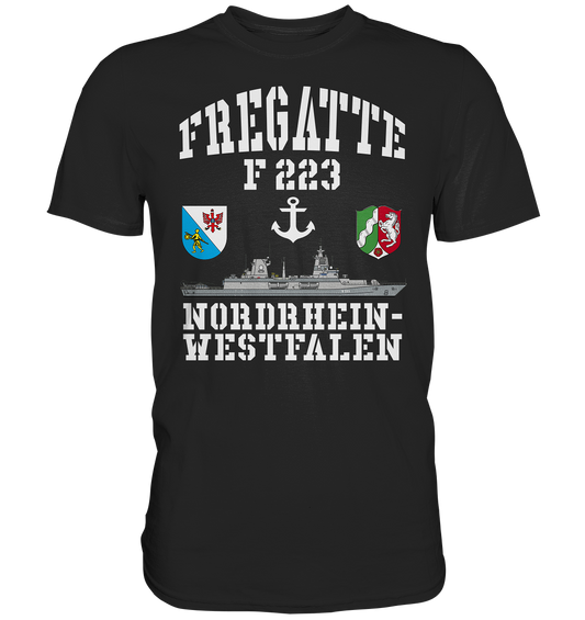 Fregatte F223 NORDRHEIN-WESTFALEN ANKER - Premium Shirt