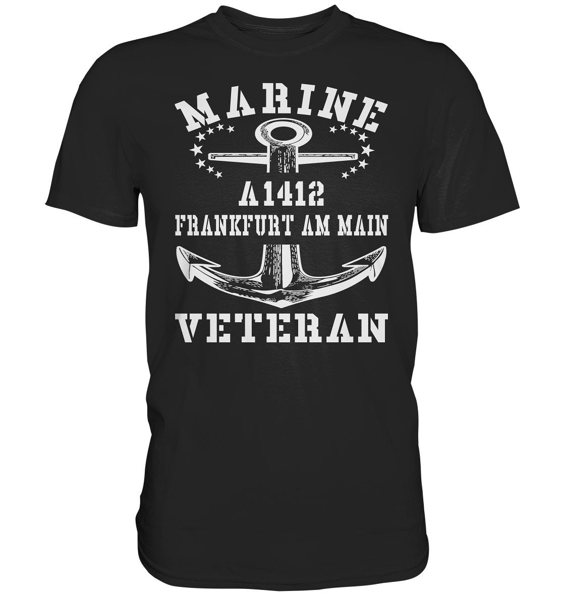EGV A1412 FRANKFURT AM MAIN Marine Veteran - Premium Shirt