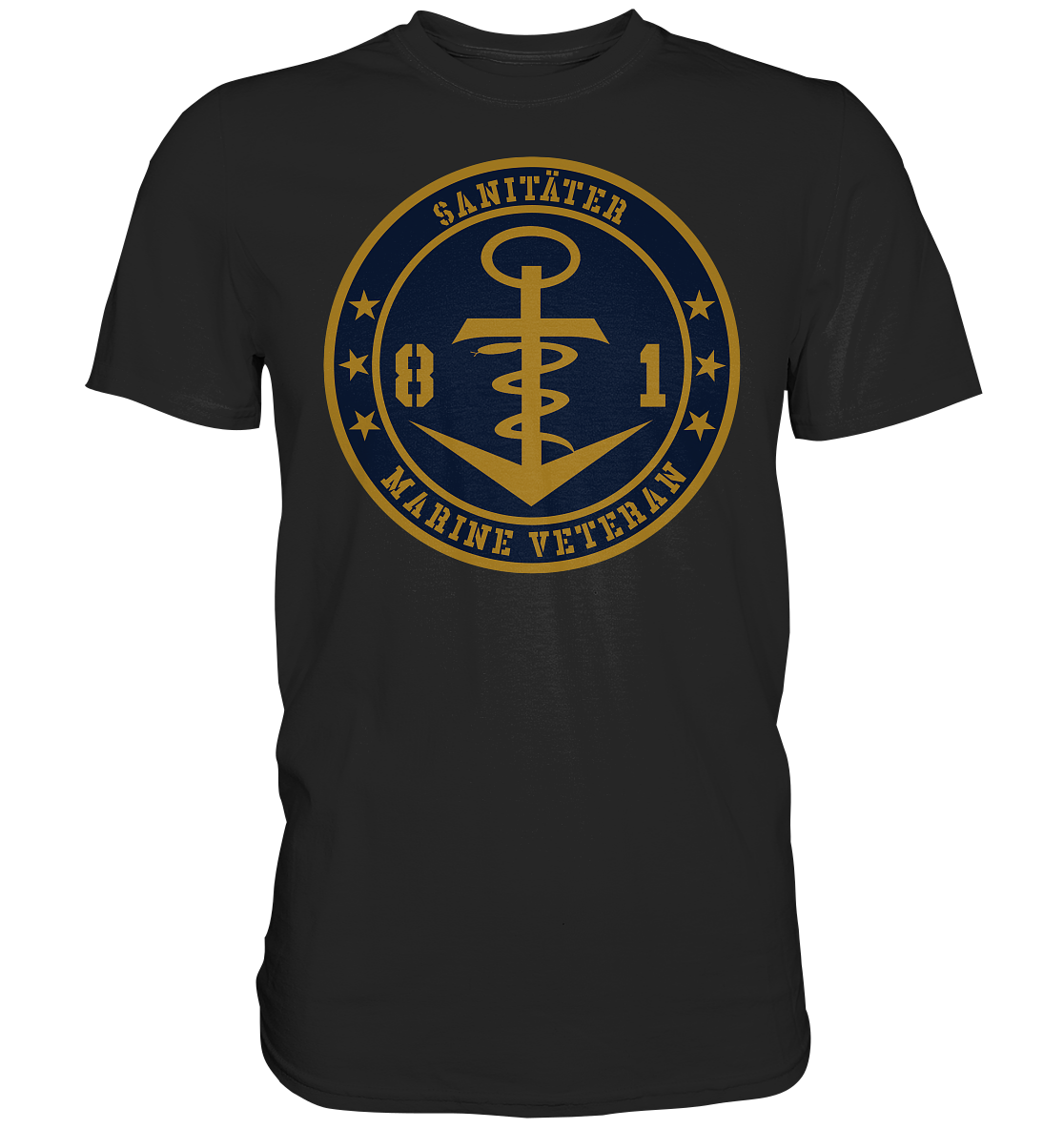 Marine Veteran 81er SANITÄTER - Premium Shirt