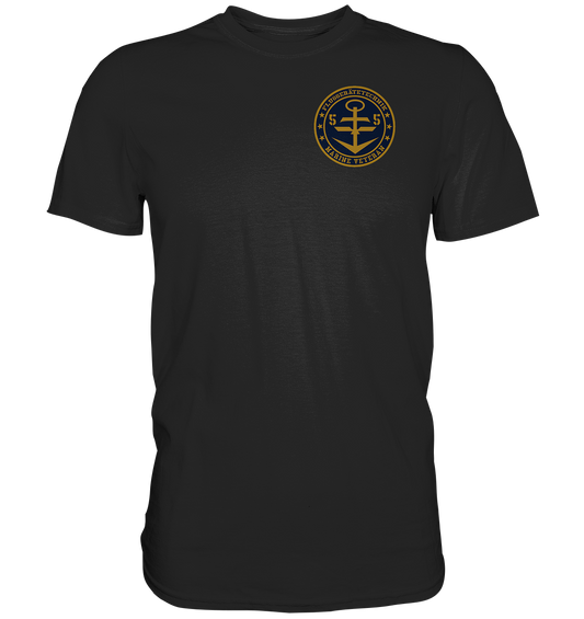 Marine Veteran 55er FLUGGERÄRETECHNIK Brustlogo - Premium Shirt
