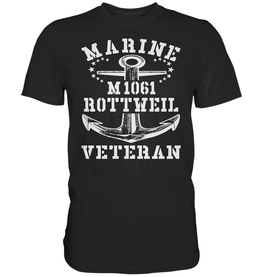 Mij.-Boot M1061 ROTTWEIL Marine Veteran - Premium Shirt