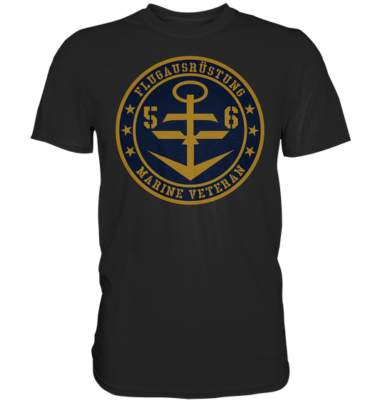 Marine Veteran 56er FLUGAUSRÜSTUNG - Premium Shirt