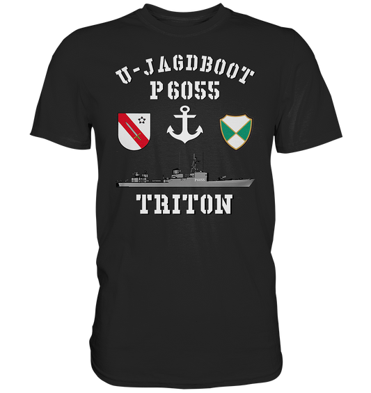 U-Jagdboot P6055 TRITON Anker - Premium Shirt