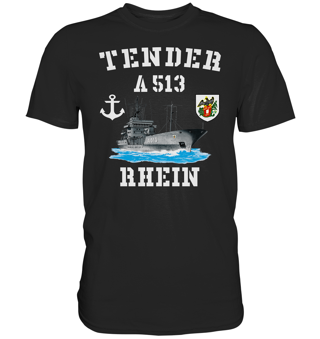 Tender A513 RHEIN Anker - Premium Shirt