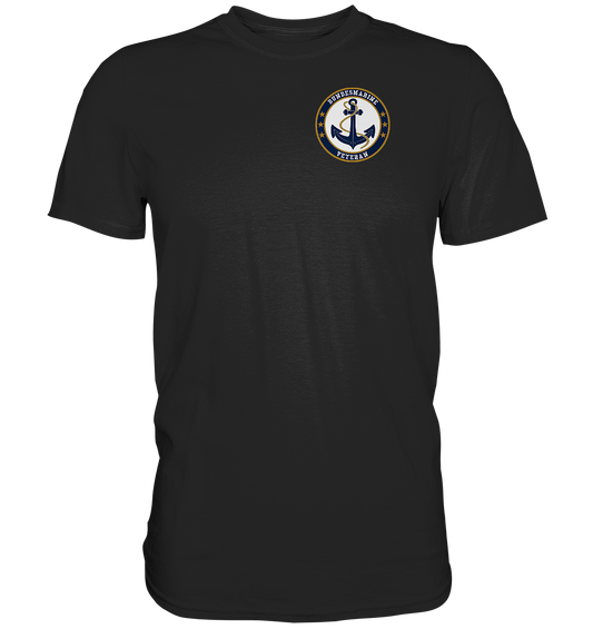 BUNDESMARINE Marine Veteran Brustlogo - Premium Shirt