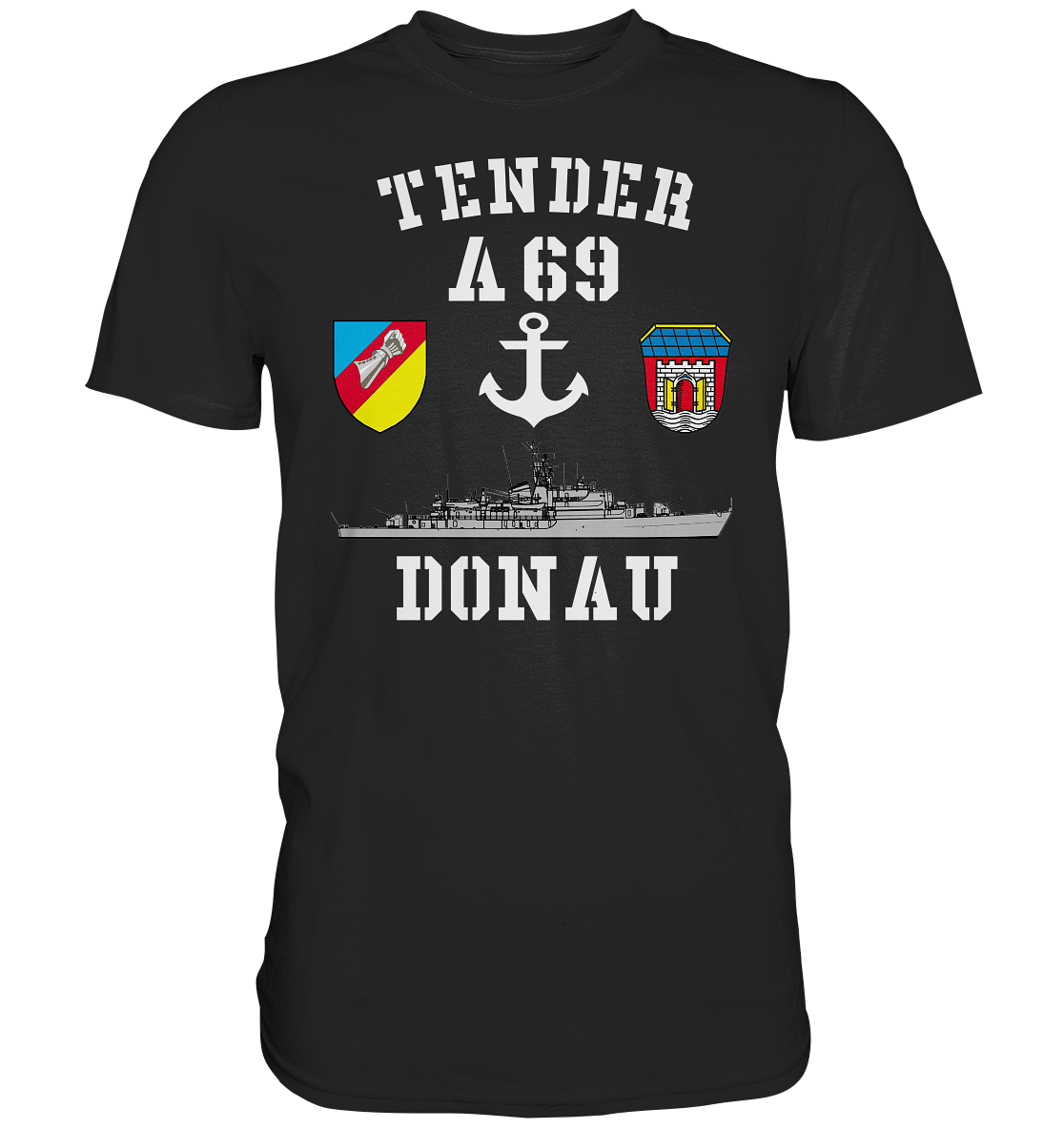 Tender A69 DONAU 2.SG Anker  - Premium Shirt