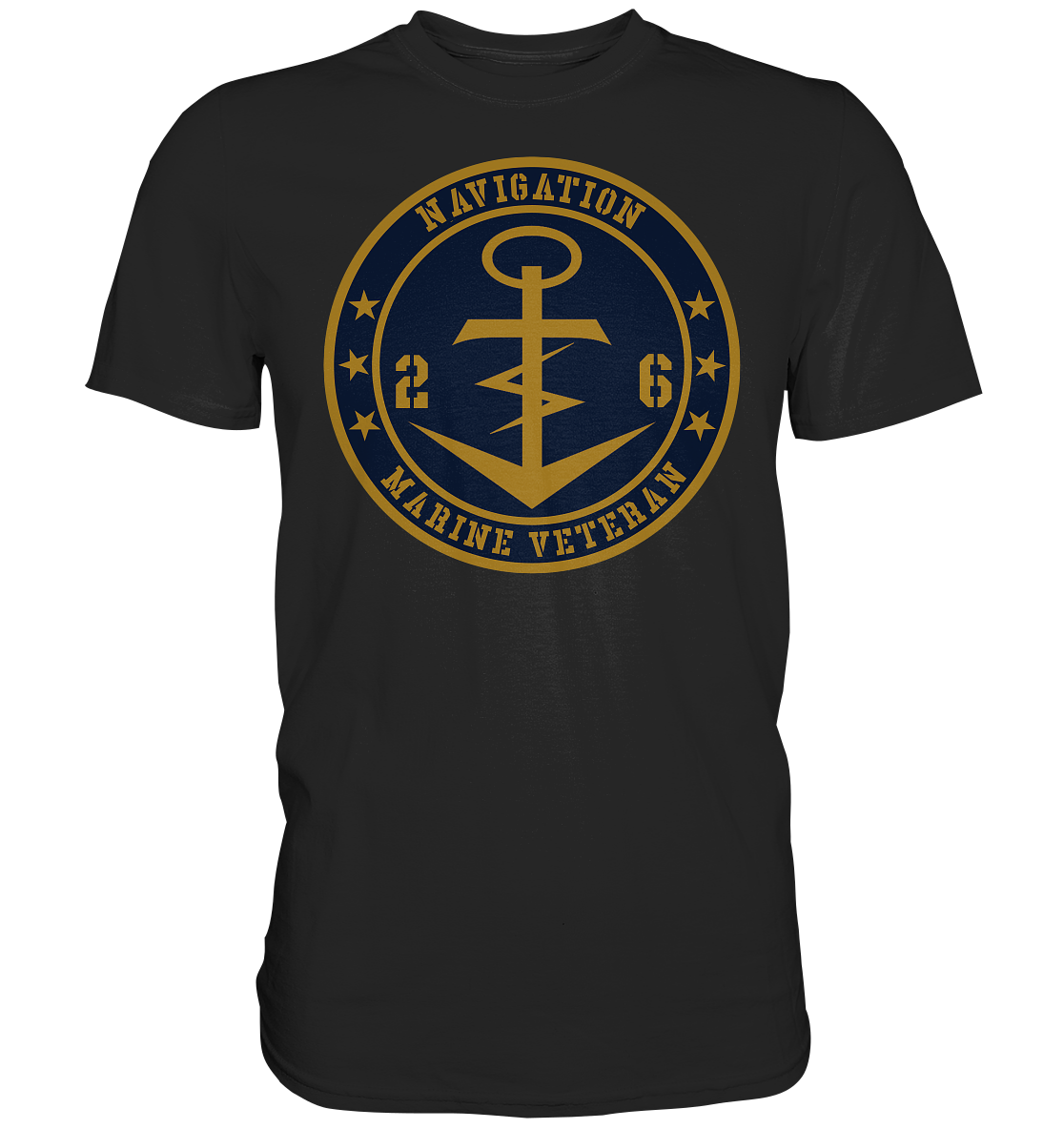 Marine Veteran 26er NAVIGATION - Premium Shirt