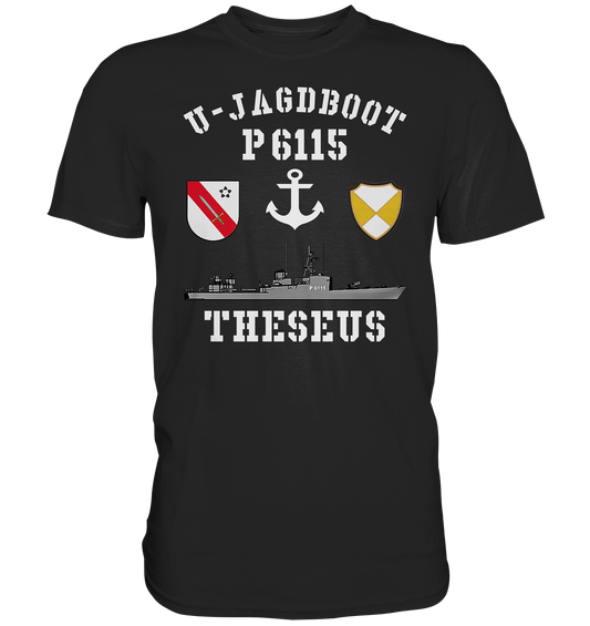 U-Jagdboot P6115 THESEUS Anker - Premium Shirt