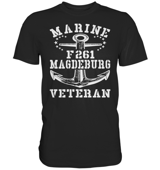 Korvette F261 MAGDEBURG Marine Veteran - Premium Shirt