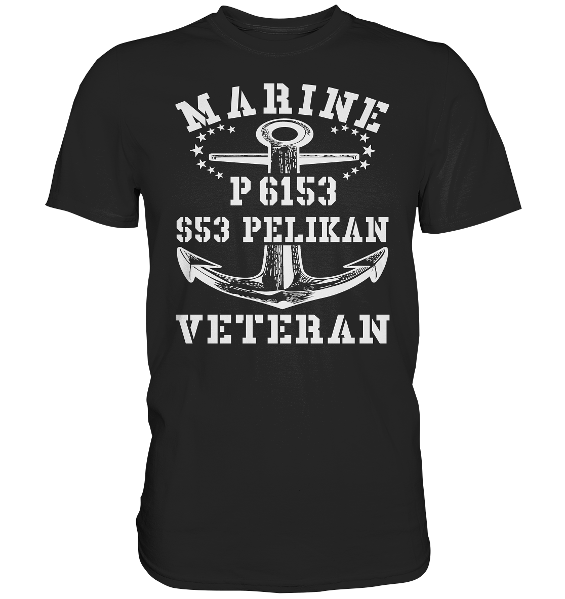 P6153 S53 PELIKAN Marine Veteran - Premium Shirt