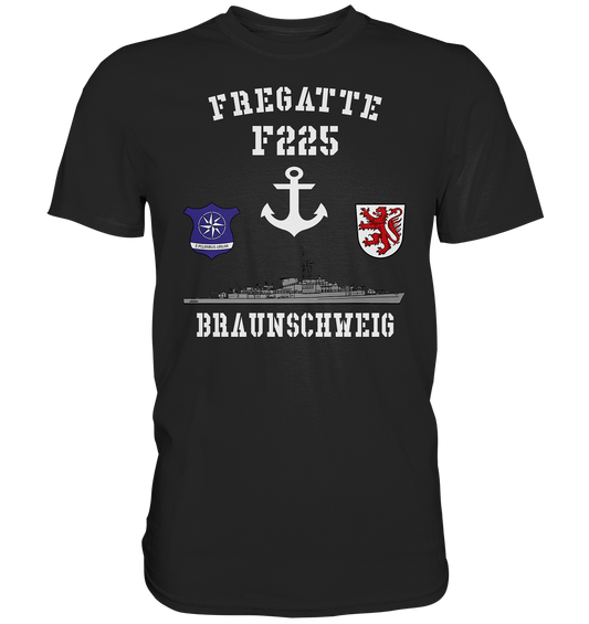 Fregatte F225 BRAUNSCHWEIG Anker - Premium Shirt