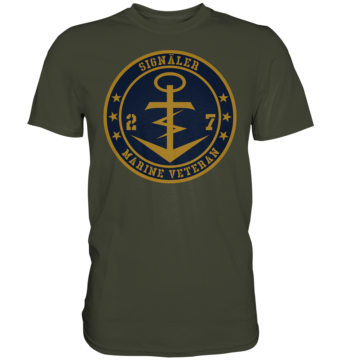 Marine Veteran 27er SIGNÄLER - Premium Shirt