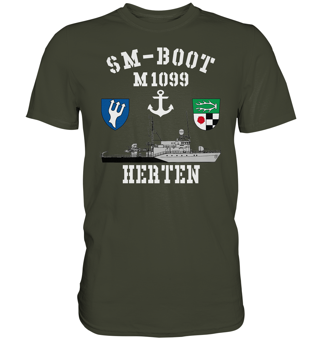 SM-Boot M1099 HERTEN Anker - Premium Shirt