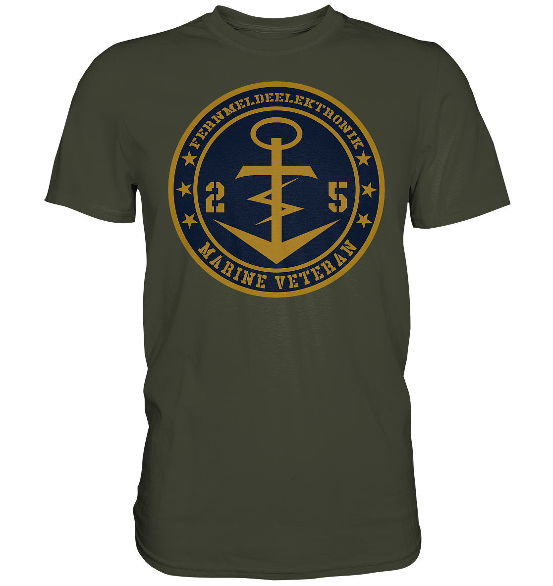 Marine Veteran 25er FERNMELDEELEKTRONIK - Premium Shirt
