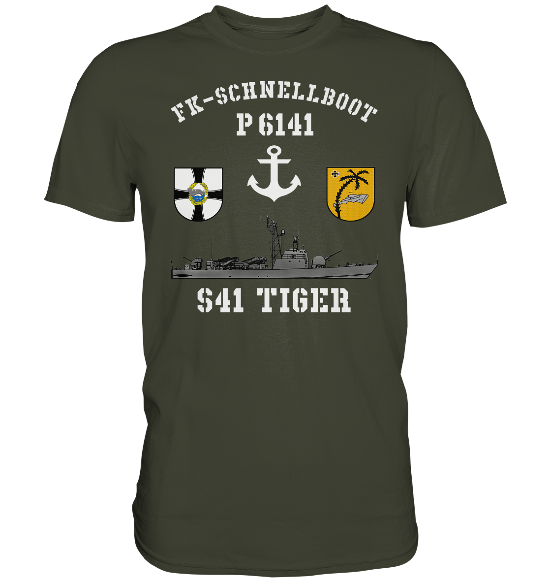 P6141 S41 TIGER  - Premium Shirt