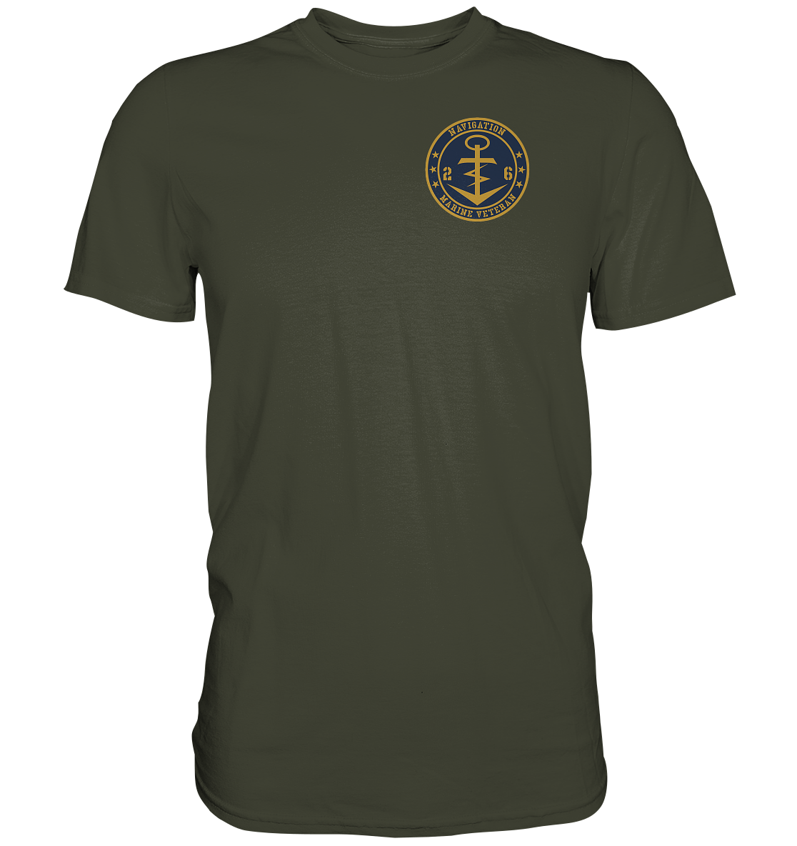 Marine Veteran und Wunsch-Verwendungsreihe beids. Druck - Premium Shirt