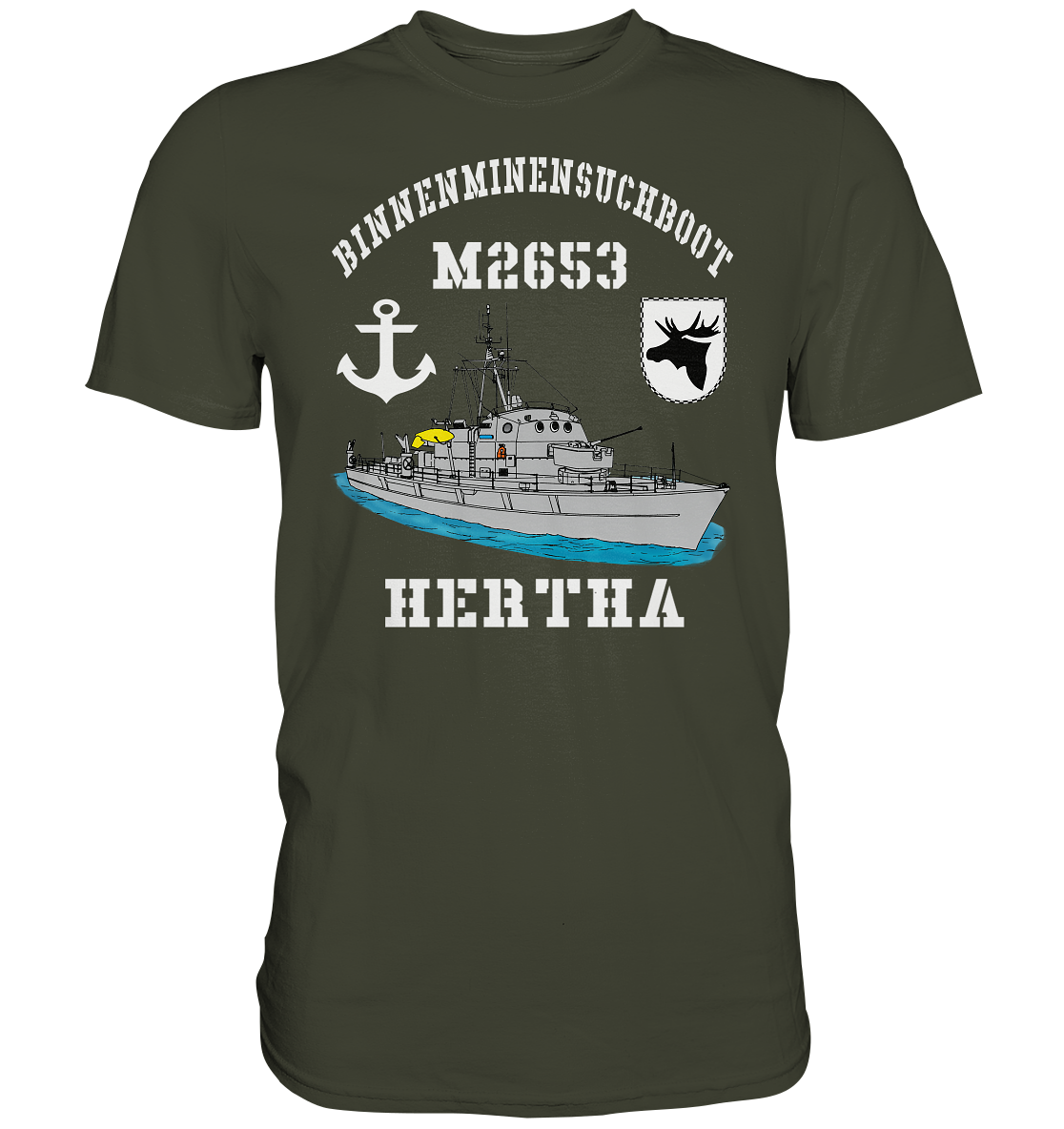 BIMI M2653 HERTHA 3.MSG Anker  - Premium Shirt