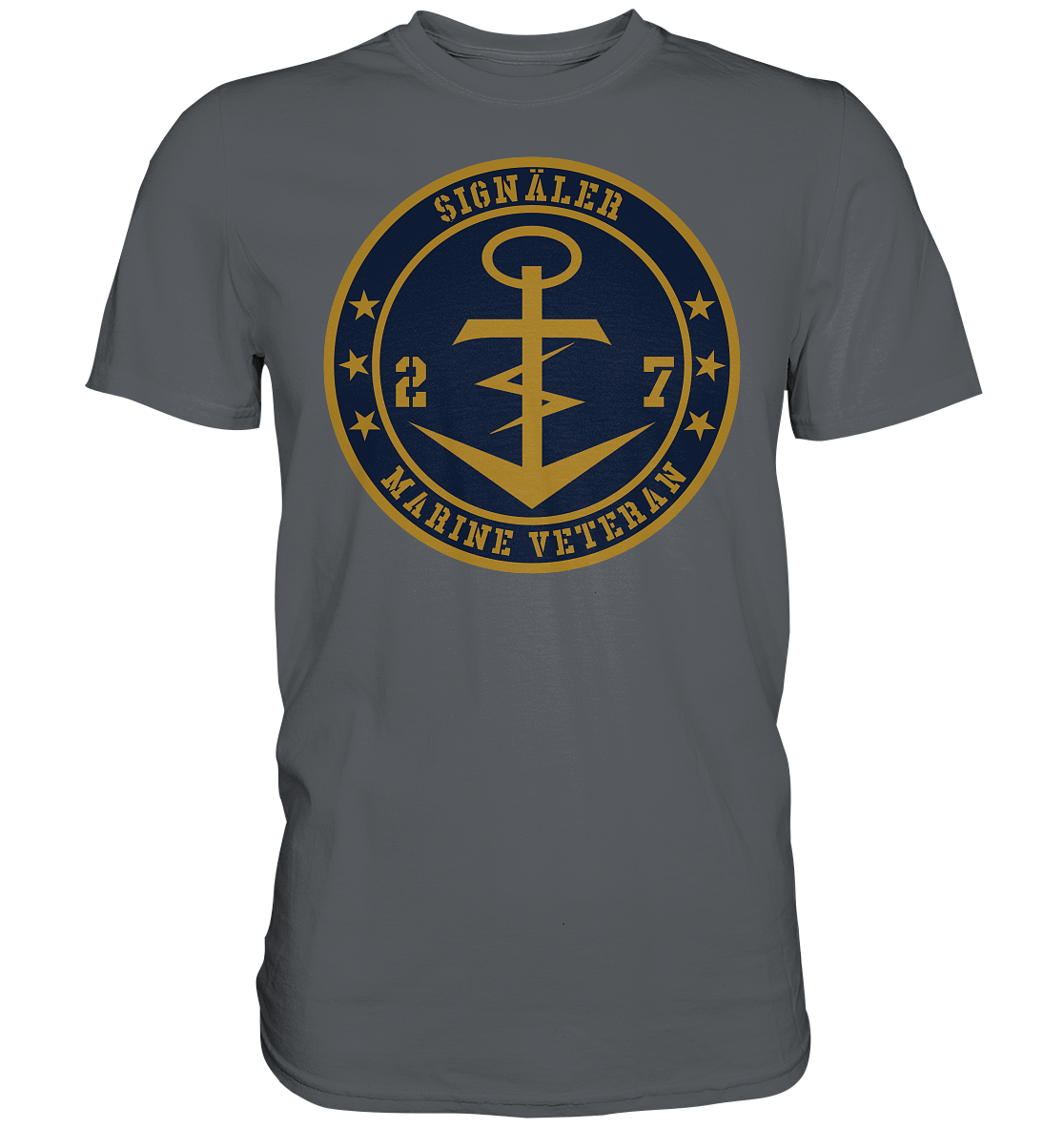 Marine Veteran 27er SIGNÄLER - Premium Shirt
