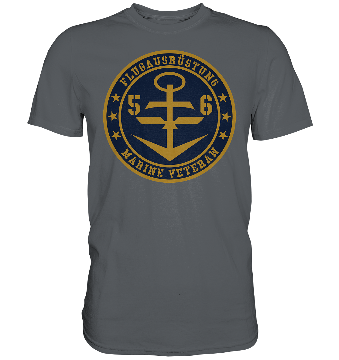 Marine Veteran 56er FLUGAUSRÜSTUNG - Premium Shirt