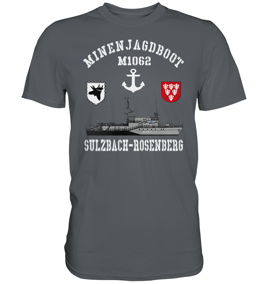 Mij.-Boot M1062 SULZBACH-ROSENBERG Anker 3.MSG - Premium Shirt