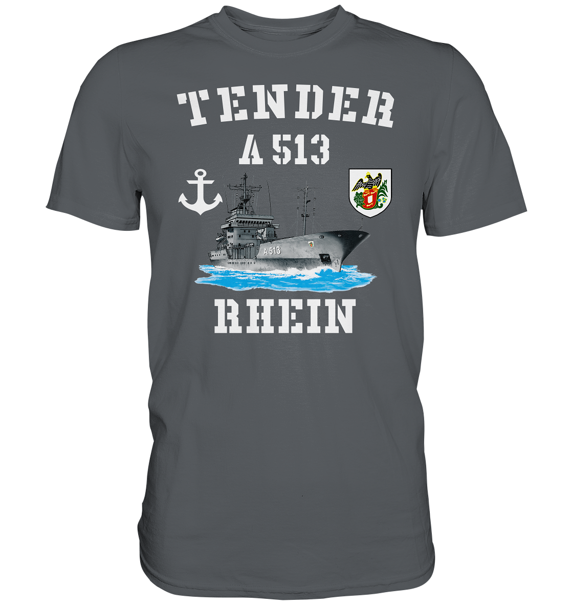 Tender A513 RHEIN Anker - Premium Shirt