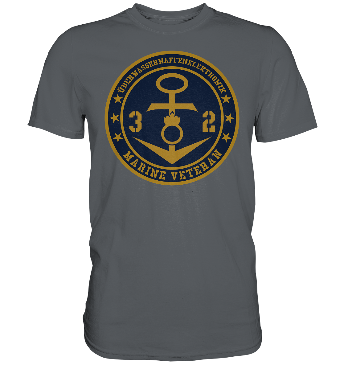 Marine Veteran 32er ÜBERWASSERWAFFENELEKTRONIK  - Premium Shirt