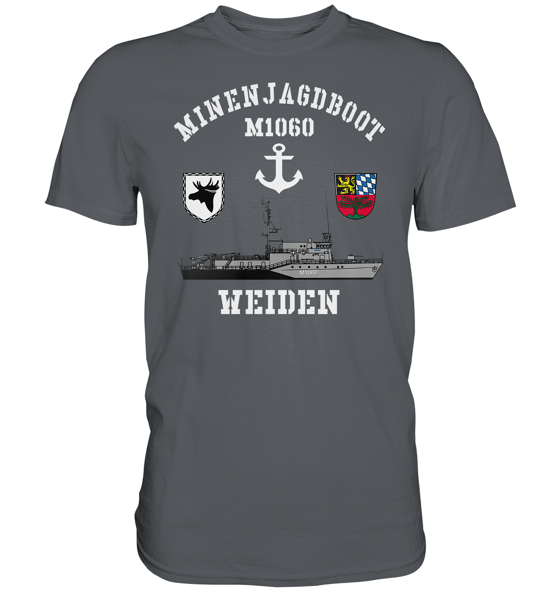 Mij.-Boot M1060 WEIDEN Anker 3.MSG - Premium Shirt