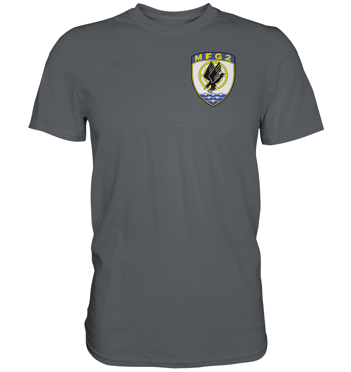 Marinefliegergeschwader 2 Brustwappen  - Premium Shirt