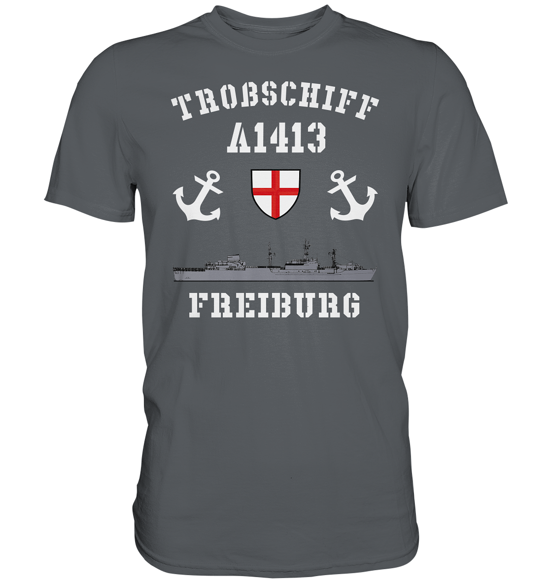 Troßschiff A1413 FREIBURG nach Umbau - Premium Shirt