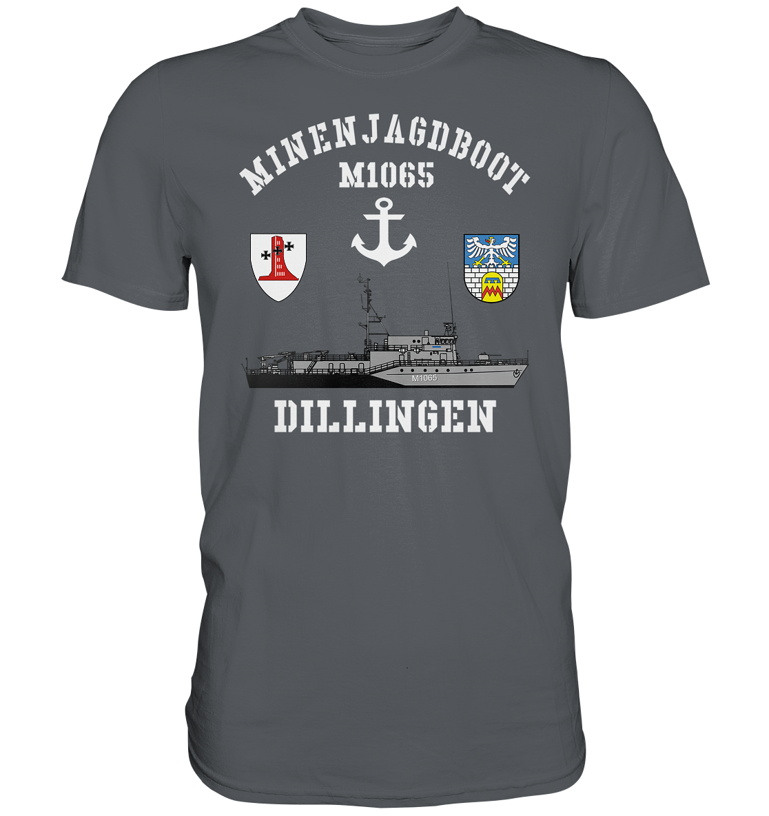 Mij.-Boot M1065 DILLINGEN Anker 1.MSG  - Premium Shirt