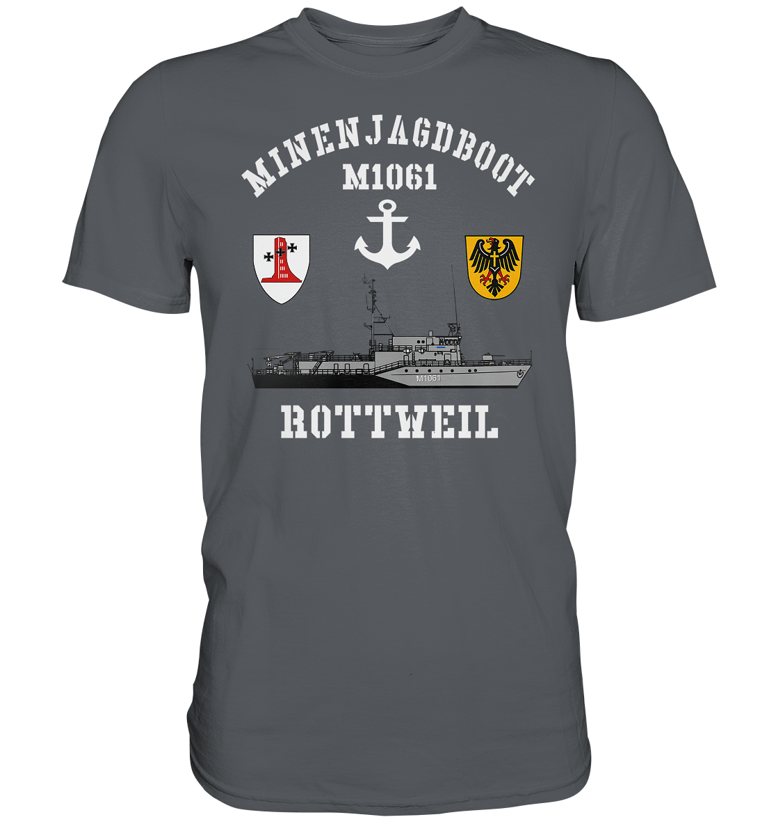 Mij.-Boot M1061 ROTTWEIL Anker 1.MSG  - Premium Shirt