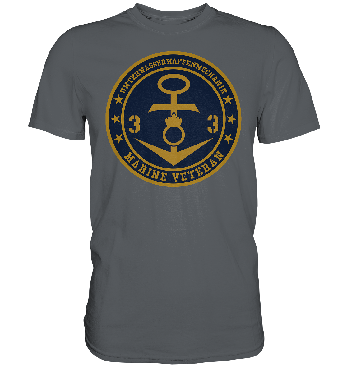 Marine Veteran 33er UNTERWASSERWAFFENMECHANIK - Premium Shirt