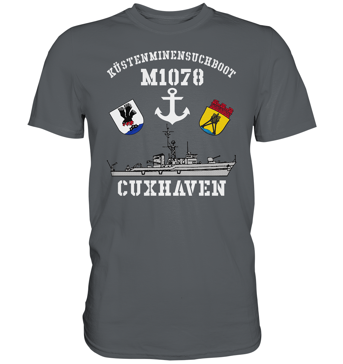 KM-Boot M1078 CUXHAVEN - Premium Shirt