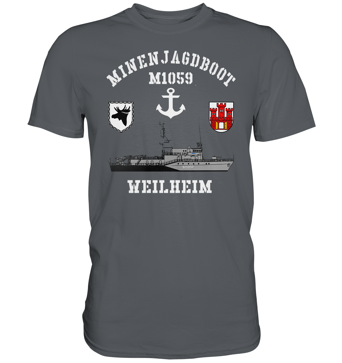 Mij.-Boot M1059 WEILHEIM Anker 3.MSG - Premium Shirt
