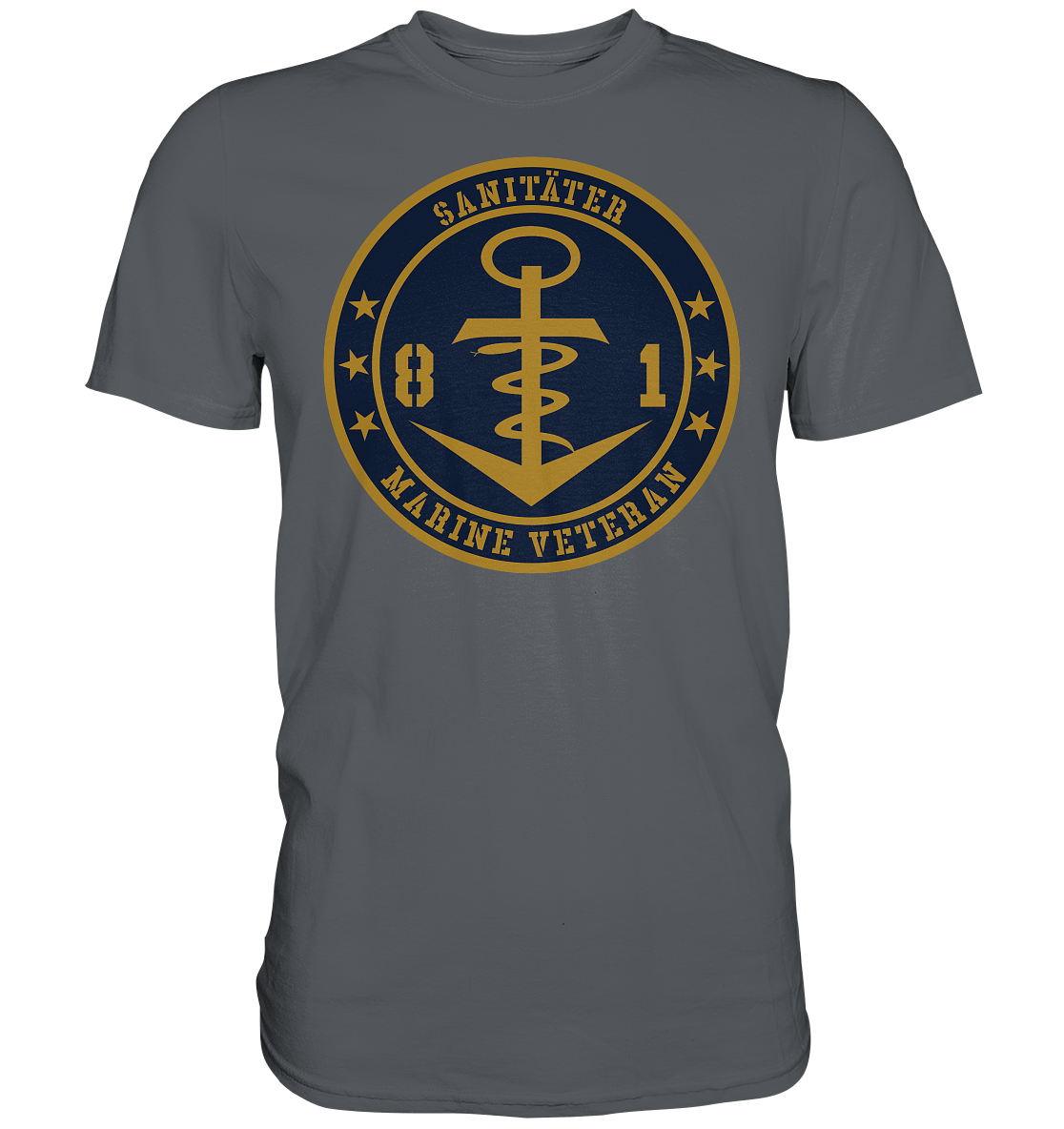 Marine Veteran 81er SANITÄTER - Premium Shirt