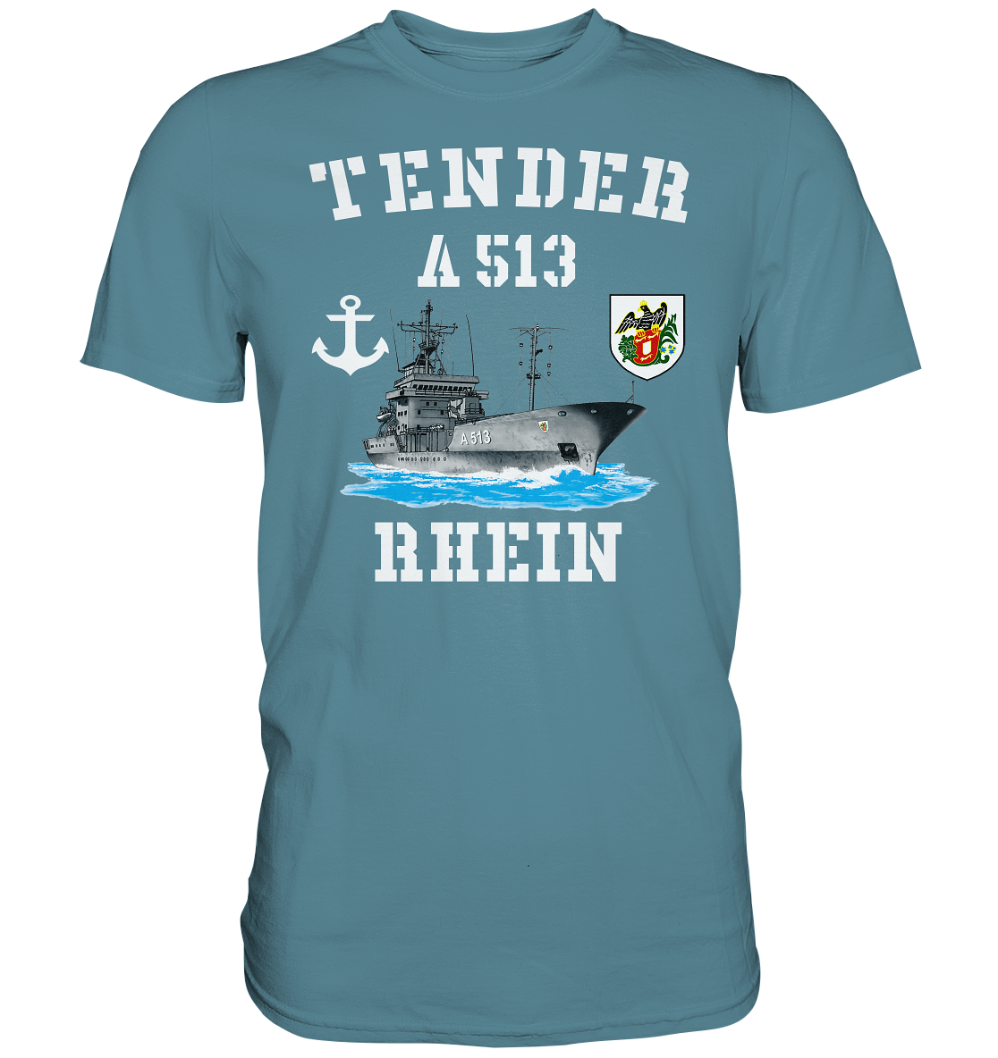 Tender A513 RHEIN Anker - Premium Shirt