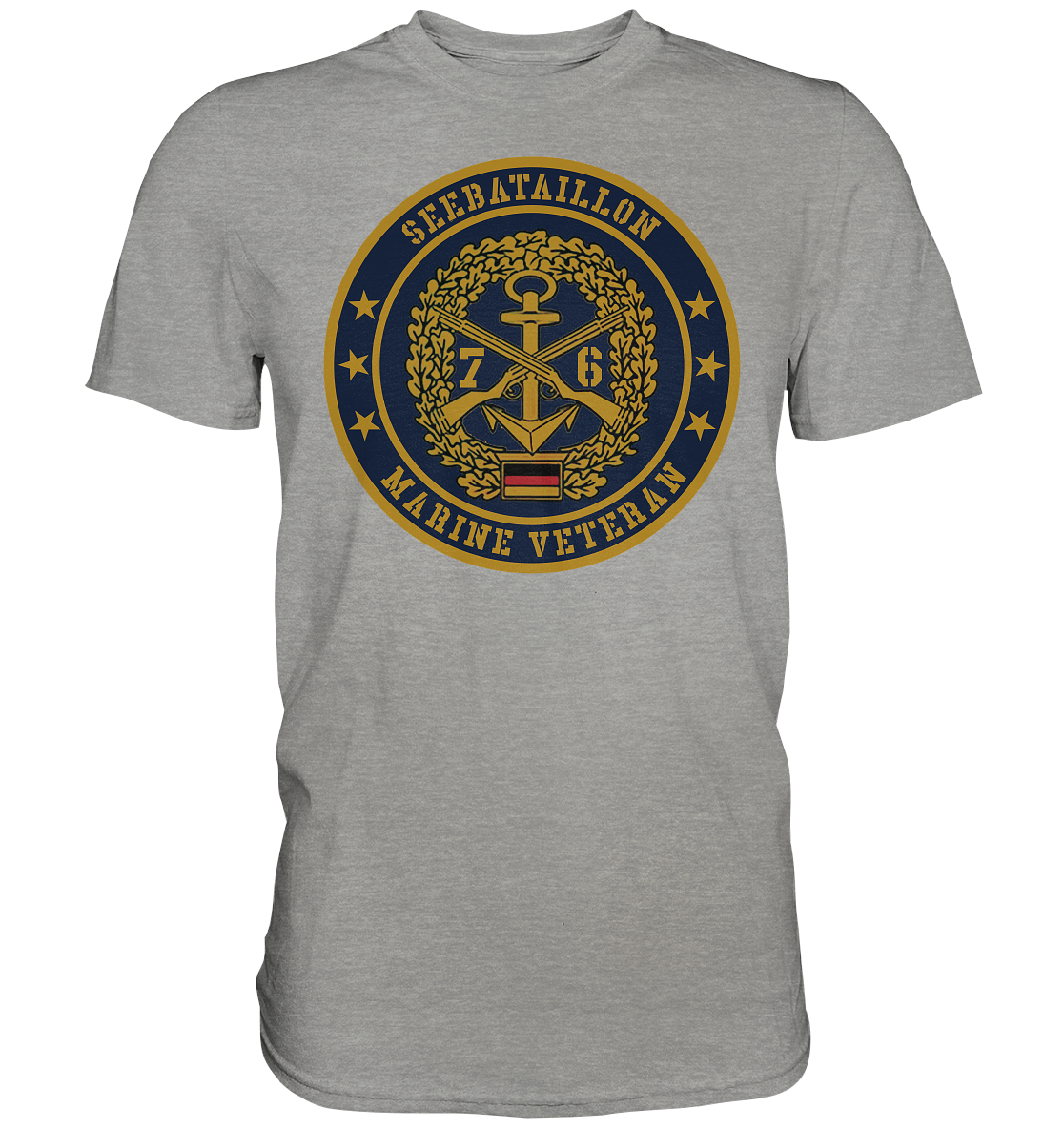 Marine Veteran 76er Seebataillon - Premium Shirt